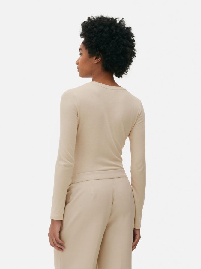 Soft Touch Ribbed Bodysuit - Image 4