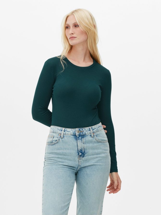 Soft Touch Ribbed Bodysuit - Image 2