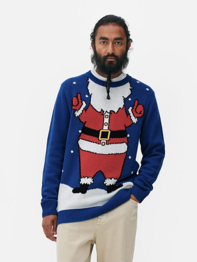 Men's Santa Sweater - Image 3