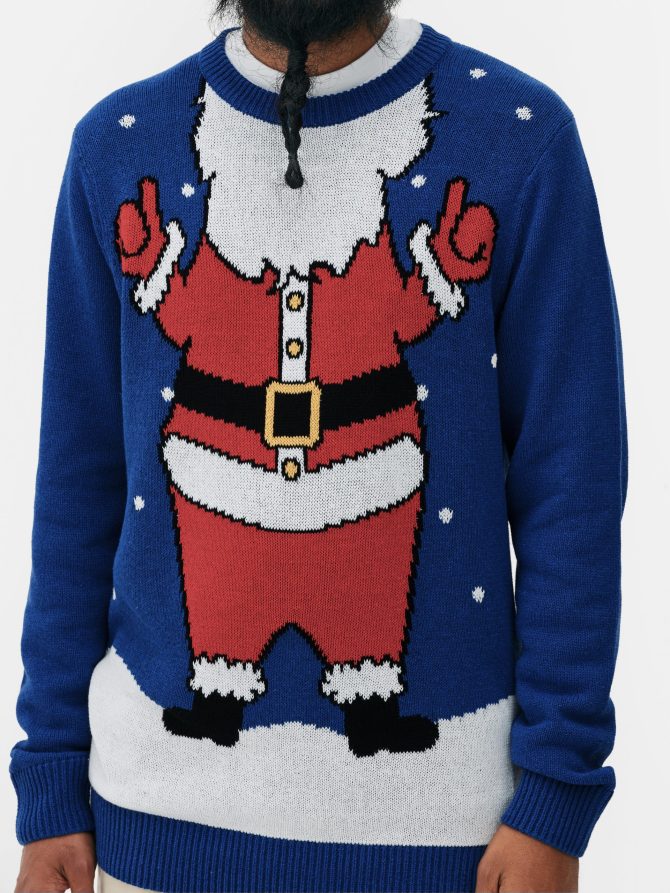 Men's Santa Sweater - Image 4