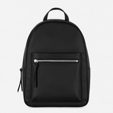 Faux Leather Backpack