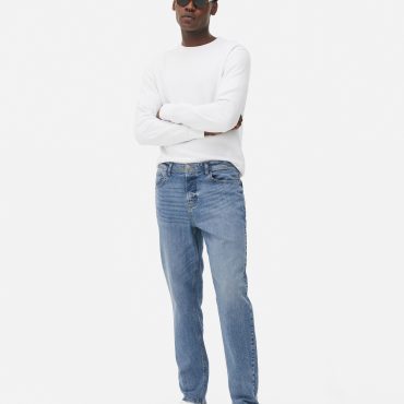 Stretch Straight Leg Jeans