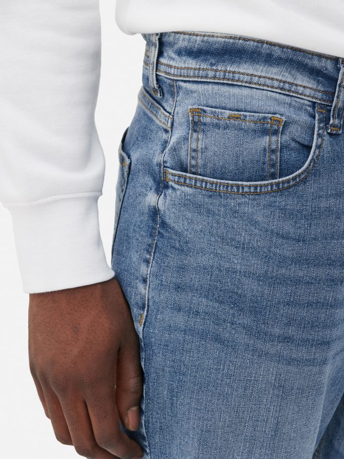 Stretch Straight Leg Jeans - Image 3