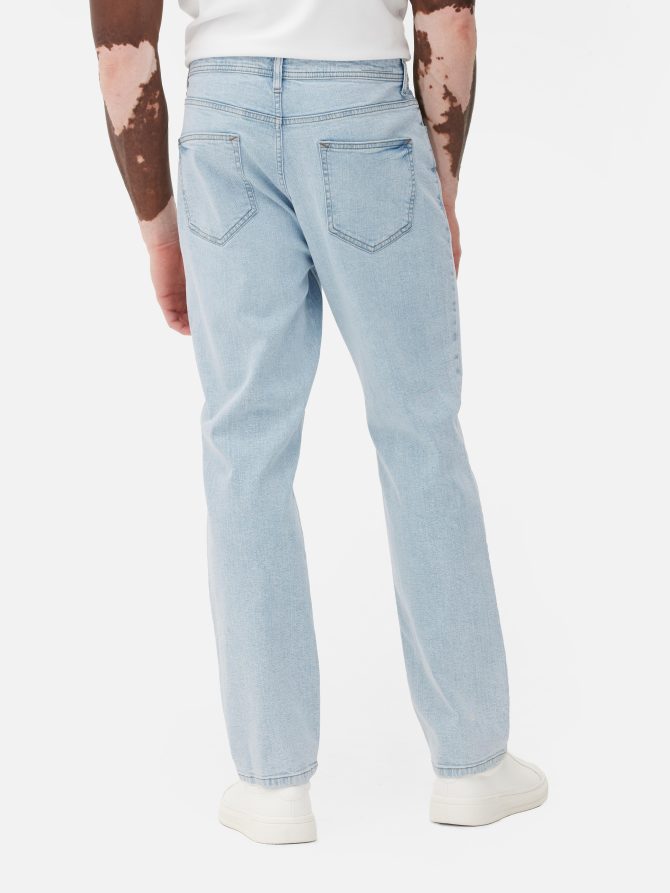 Stretch Straight Leg Jeans - Image 4