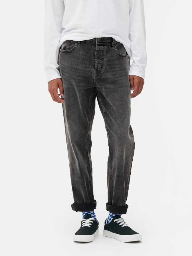 Stretch Straight Leg Jeans - Image 2