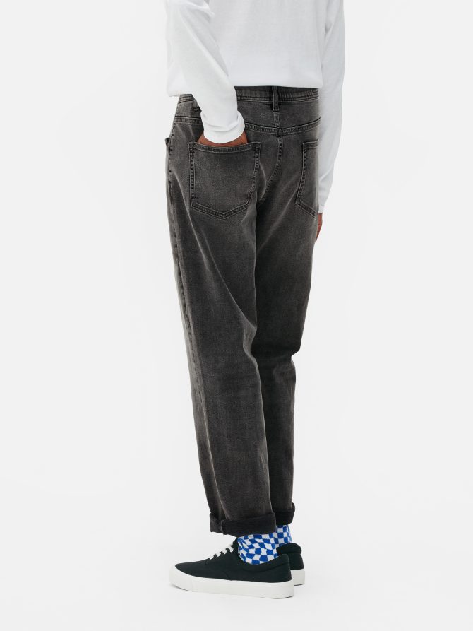 Stretch Straight Leg Jeans - Image 4