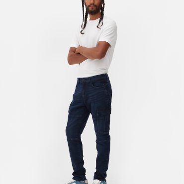 Slim Fit Cargo Jeans