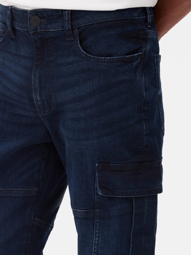 Slim Fit Cargo Jeans - Image 3