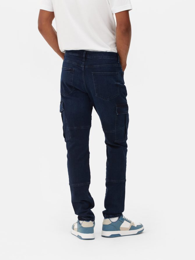 Slim Fit Cargo Jeans - Image 4