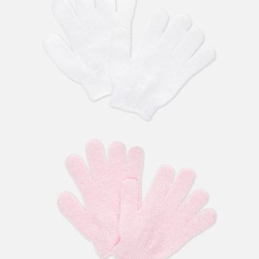 2-Pack Exfoliating Gloves