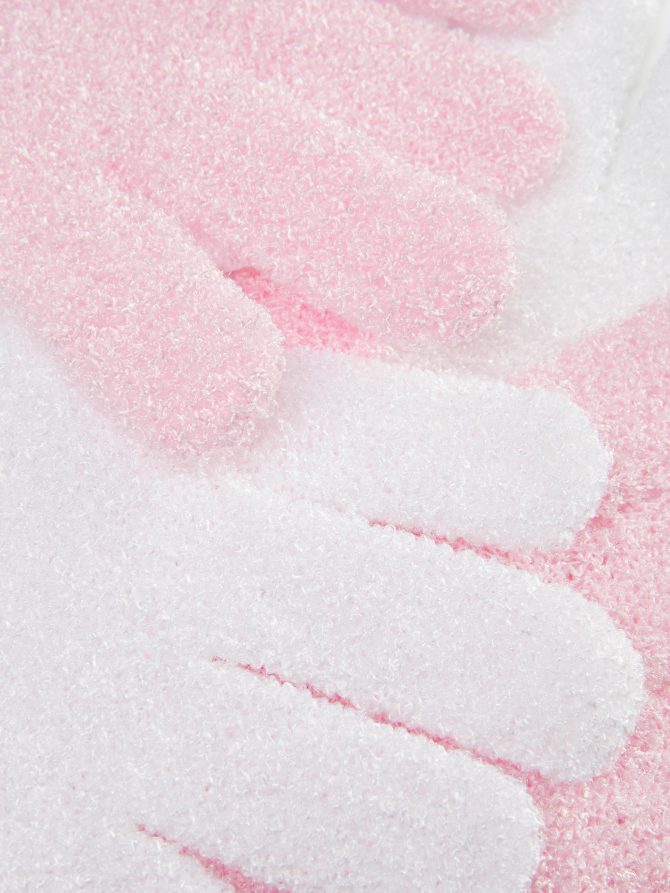 2-Pack Exfoliating Gloves - Image 2