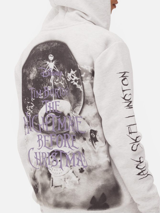 Disney Tim Burton's The Nightmare Before Christmas Zip Hoodie - Image 3