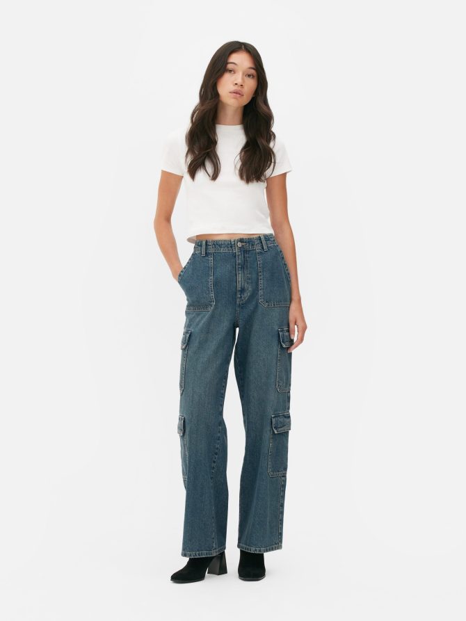 Straight Cargo Pants