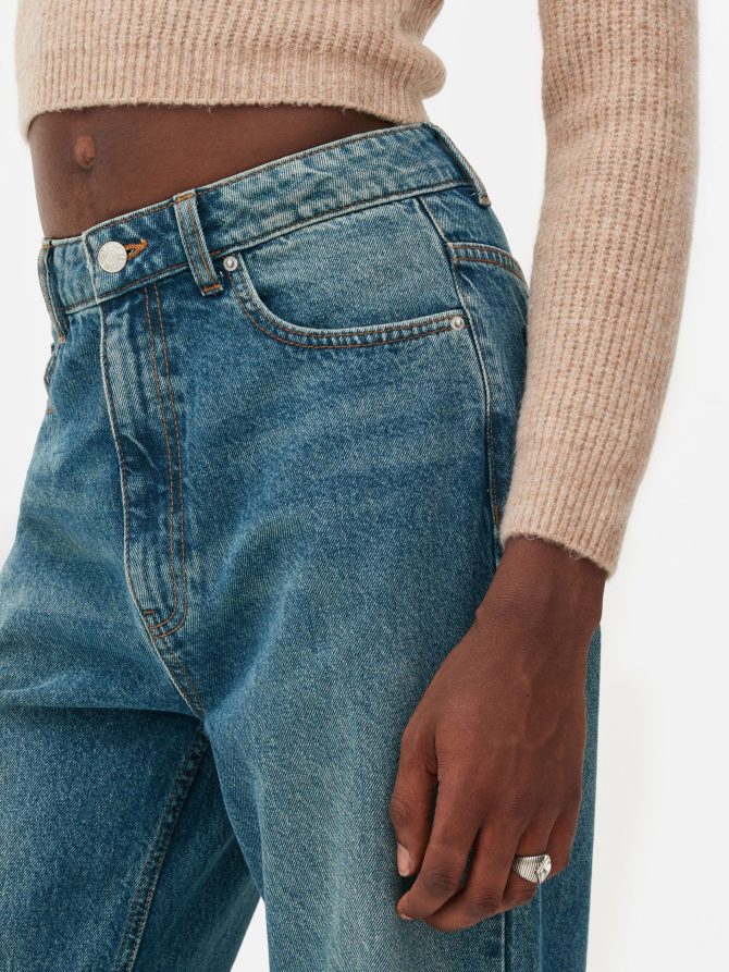Rita Ora Stone Wash Straight Leg Jeans - Image 3