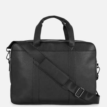 Faux Leather Business Bag
