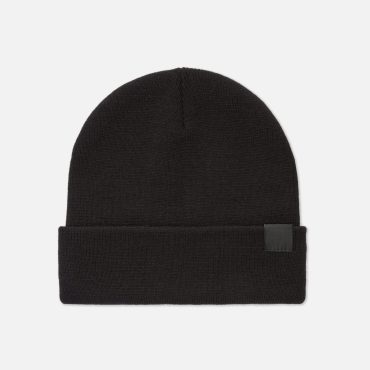 Turned-Up Knitted Beanie