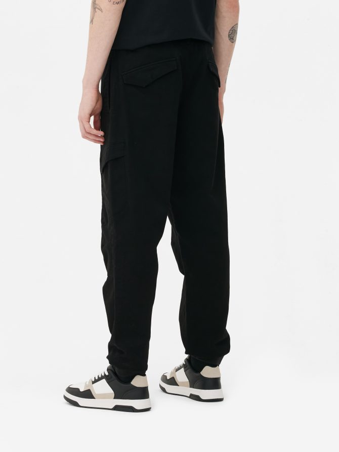 Cuffed Cargo Pants - Image 4
