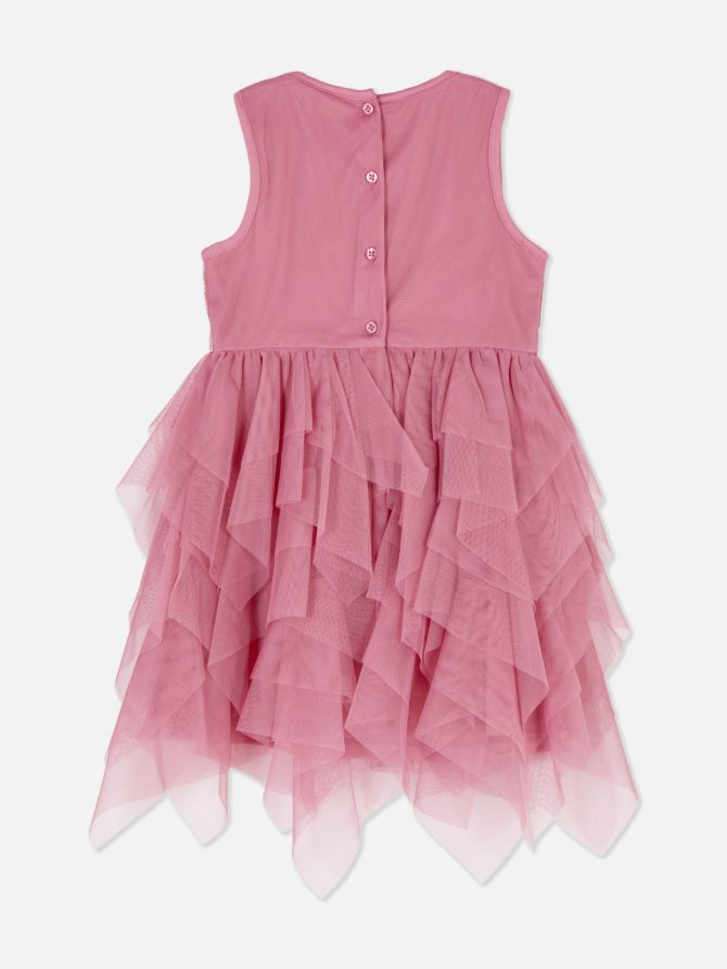 Sequin Ruffle Dress - Image 2