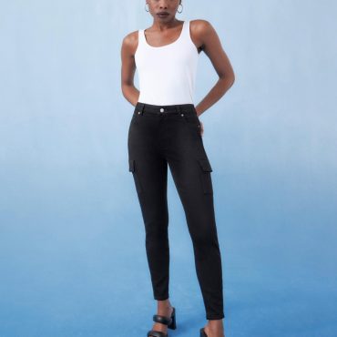 Cropped Wide-Leg Pants