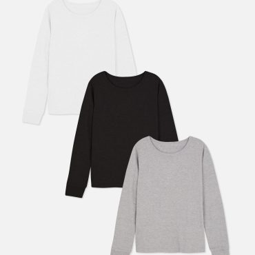3-Pack Thermal Long Sleeve T-Shirts