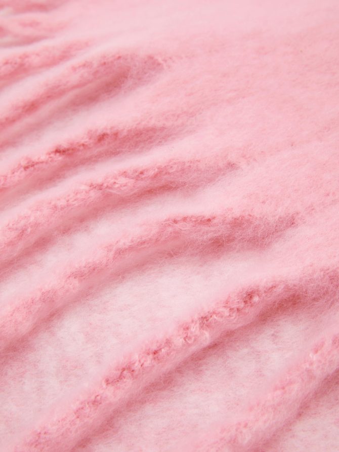 Oversized Brushed Fringe Scarf - Image 2