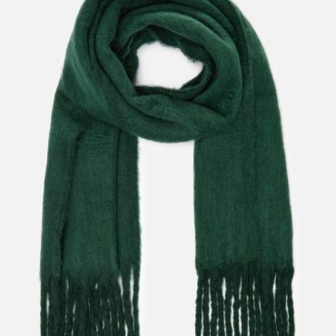 Oversized Brushed Fringe Scarf