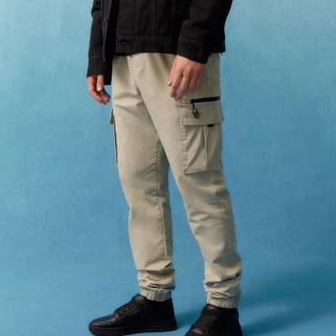 Drawstring Cargo Pants