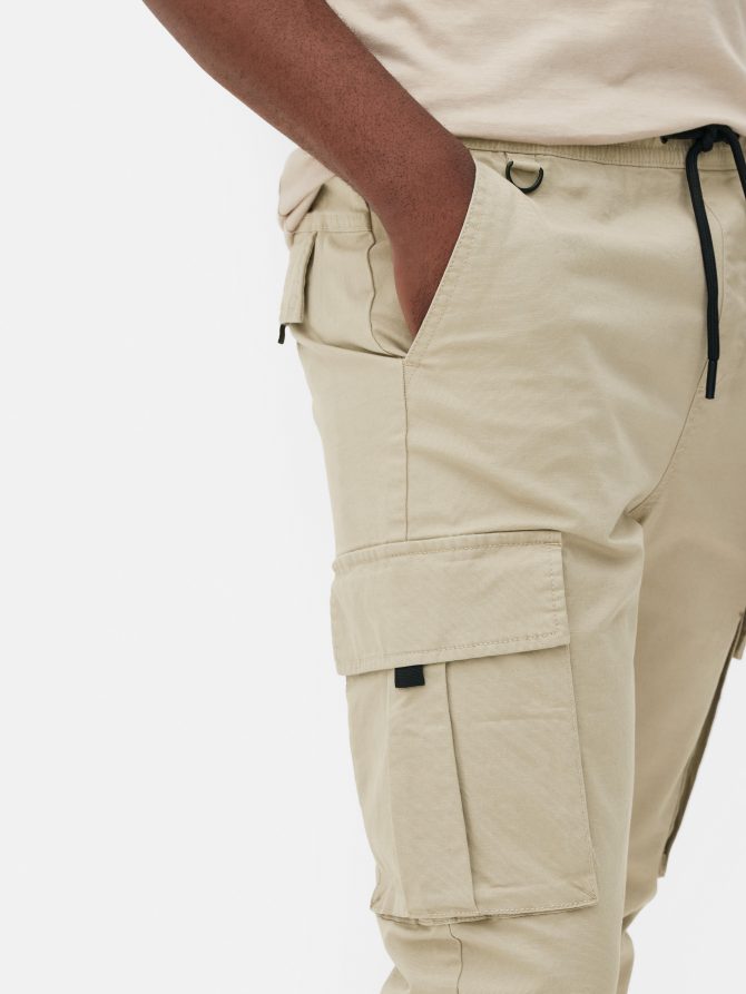 Drawstring Cargo Pants - Image 4