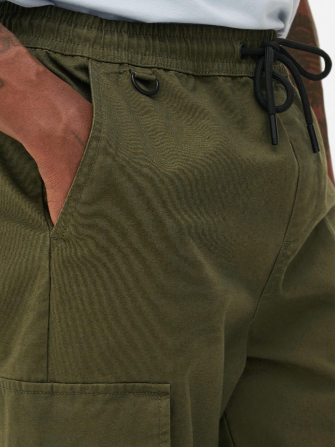 Drawstring Cargo Pants - Image 3