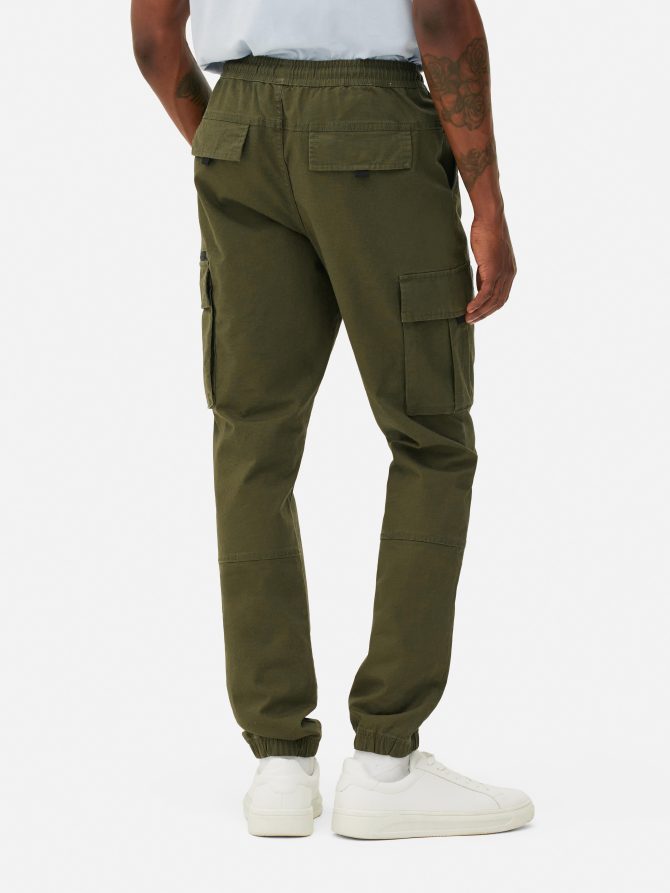 Drawstring Cargo Pants - Image 4
