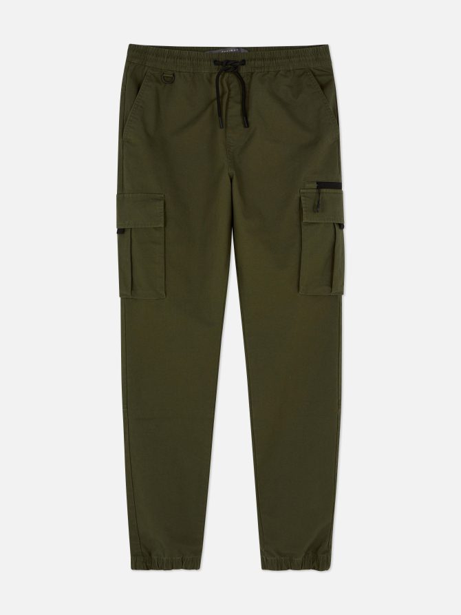 Drawstring Cargo Pants - Image 5