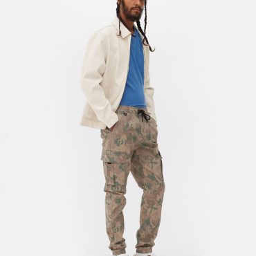 Drawstring Cargo Pants