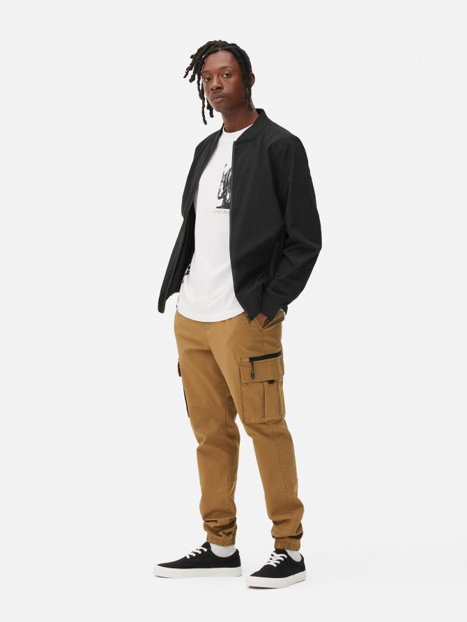 Drawstring Cargo Pants