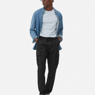 Drawstring Cargo Pants