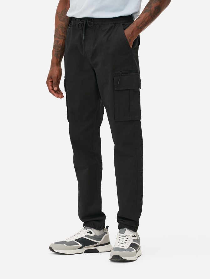 Drawstring Cargo Pants - Image 2