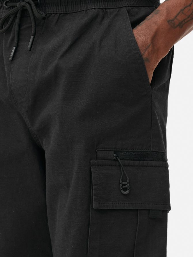 Drawstring Cargo Pants - Image 3