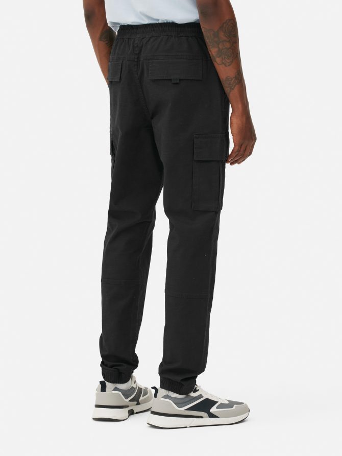Drawstring Cargo Pants - Image 4