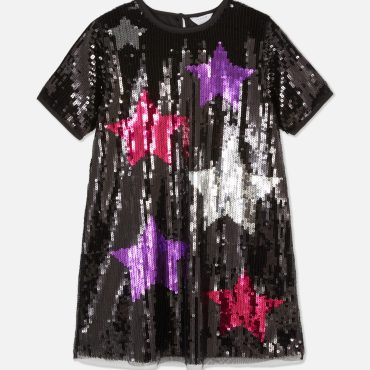 Sequin T-Shirt Dress