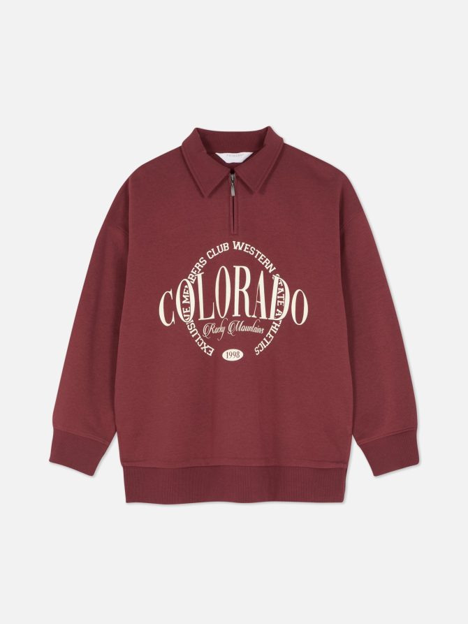 Embroidered Polo Sweatshirt - Image 5