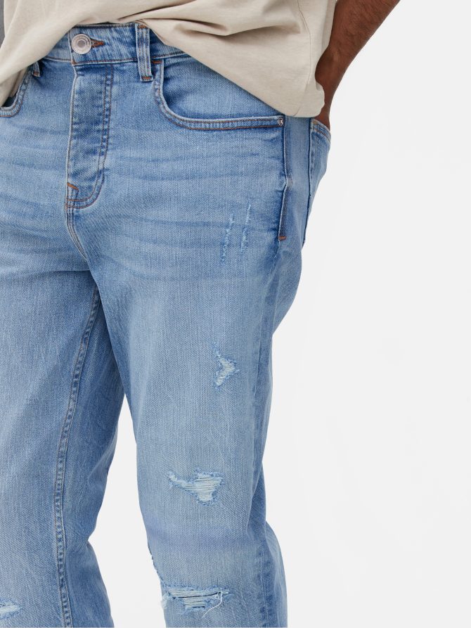 Slim Fit Paint Splash Jeans - Image 3