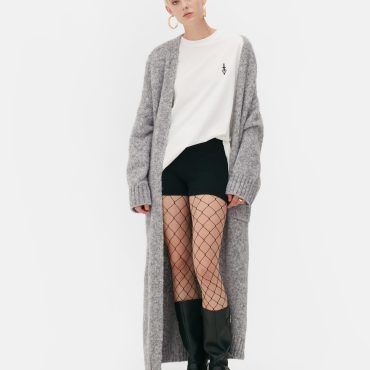 Rita Ora Maxi Duster Cardigan