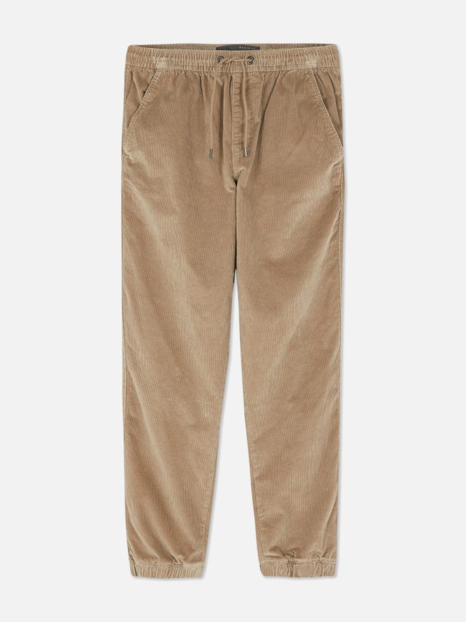 Cord Cuffed Leg Joggers - Image 5