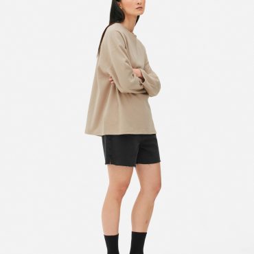 Side Slit Knit Sweater
