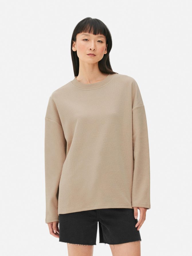 Side Slit Knit Sweater - Image 2