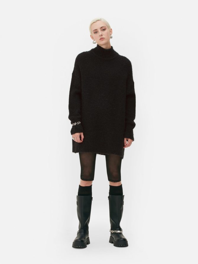 Rita Ora Long Sleeve Tunic Dress