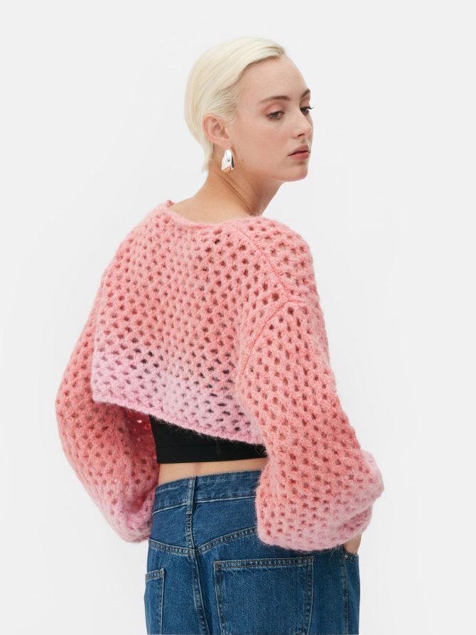 Rita Ora Crochet Shrug - Image 4