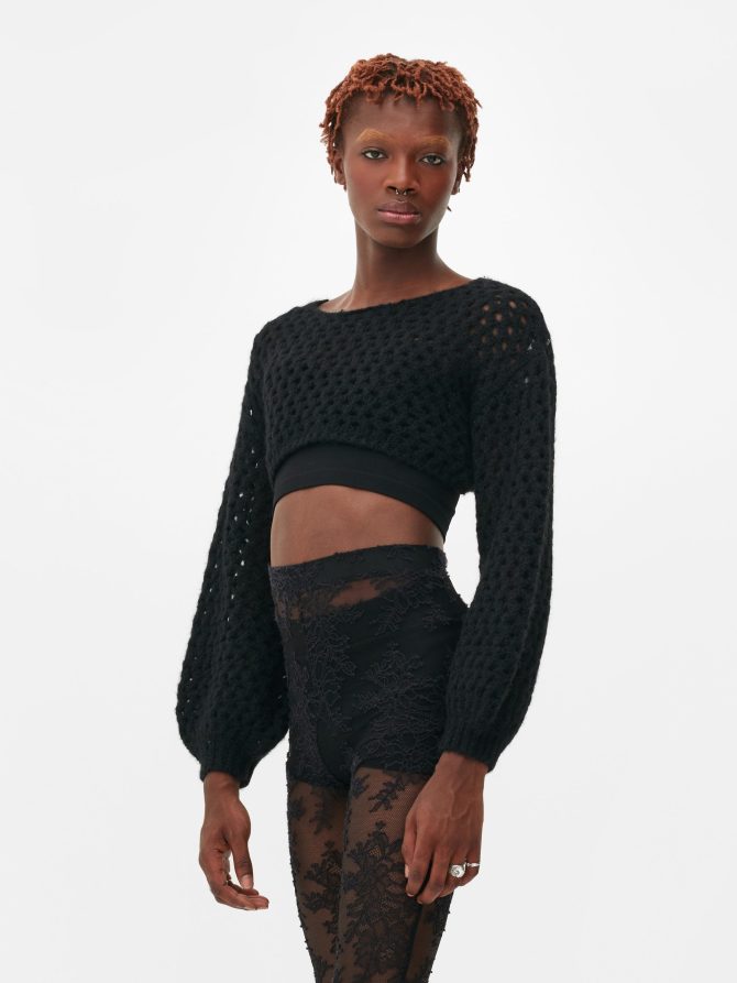 Rita Ora Crochet Shrug - Image 2