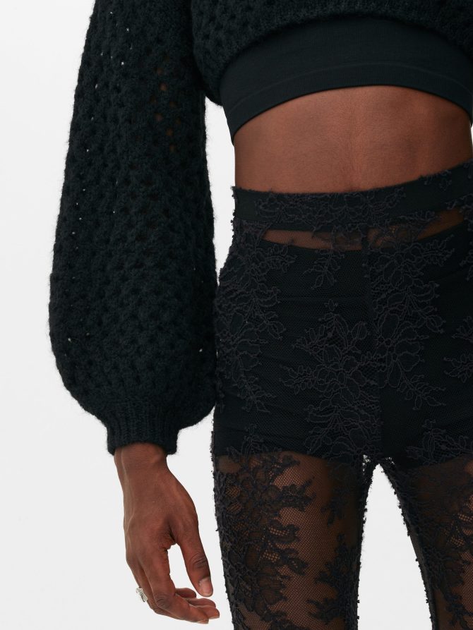 Rita Ora Crochet Shrug - Image 3