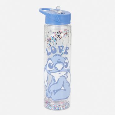 Disney's Lilo & Stitch Glitter Water Bottle