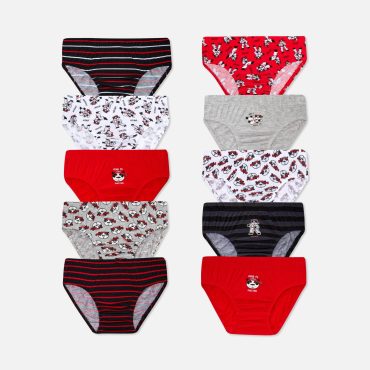 10-Pack Kung Fu Print Briefs